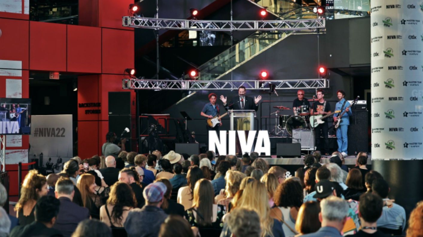 NIVA Conference 2022 stage.