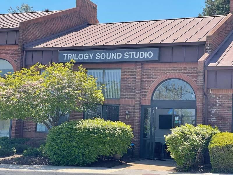 The exterior of Trilogy Sound Studio.